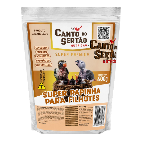 RC PAPINHA CANTO DO SERTAO FILHO 400G