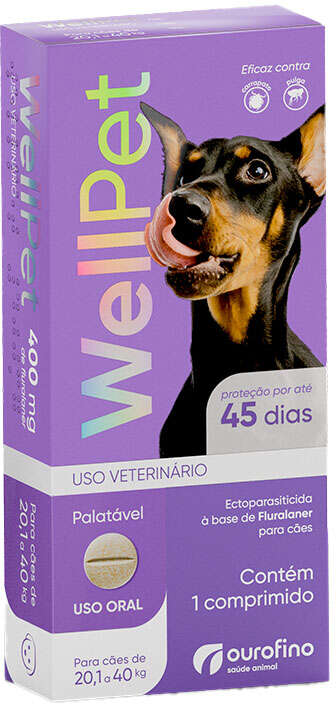 ANTIPULGAS WELLPET 20,1 A 40K C/1 COMP