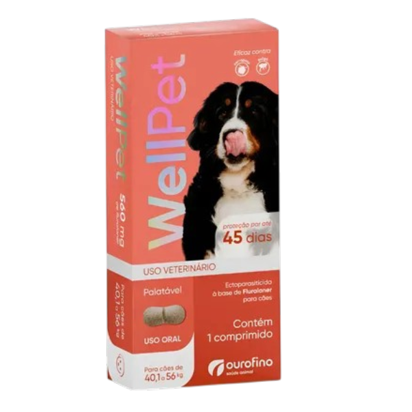 ANTIPULGAS WELLPET 40,1 A 56KG C/1 COMP