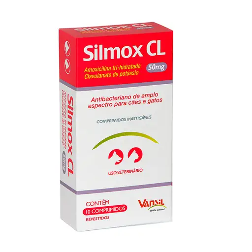 ANTIBACTERIANO SILMOX CL 50MG