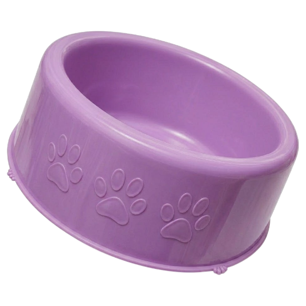COMEDOURO PLAST.LILAS PATINHA 900ML
