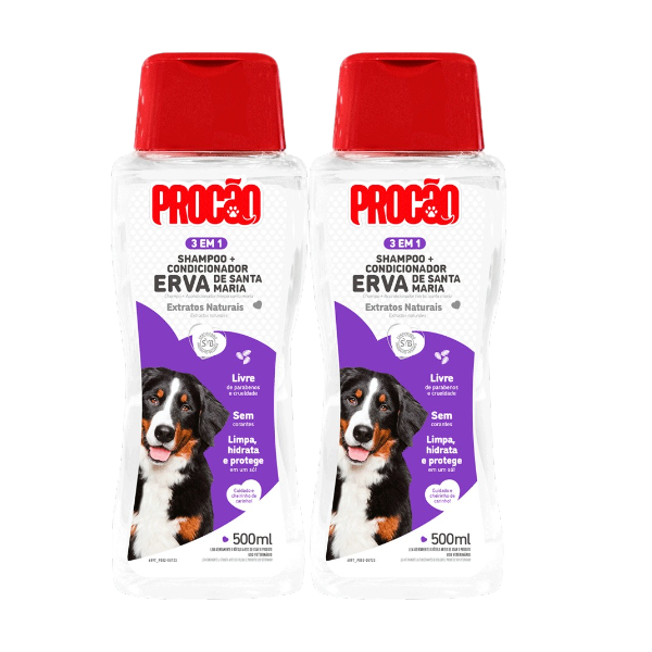SHAMPOO PROCAO 500ML ERVA SANTA MARIA
