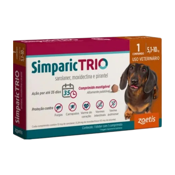 SIMPARIC TRIO 3MG 1CP (1,25 A 2,5KG)