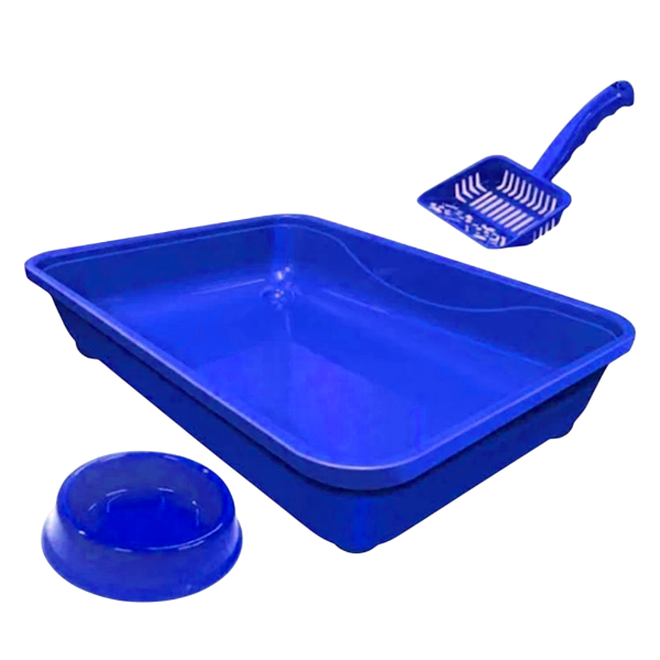 KIT BANDEJA BARELLA C/PA E COMED.AZUL