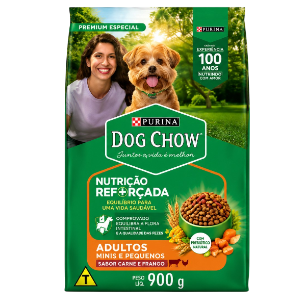 RC DOG CHOW ADUL.MINI/PEQ CARN/FGO 900G