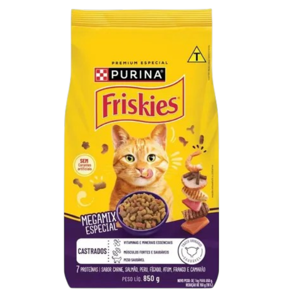 RC FRISKIES 850G MEGAMIX CASTRADO
