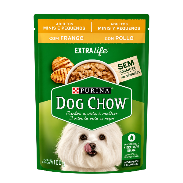 DOG CHOW SCH ADULTO FRANGO/ARROZ 85G