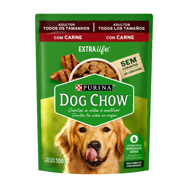 DOG CHOW SCH ADULTO CARNE/ARROZ 85G