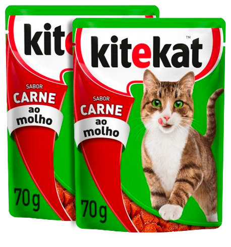 KITEKAT SCH 70G ADULTO CARNE/MOLHO