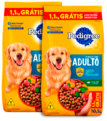 RC PEDIGREE 10,1KG CARNE AO LEITE